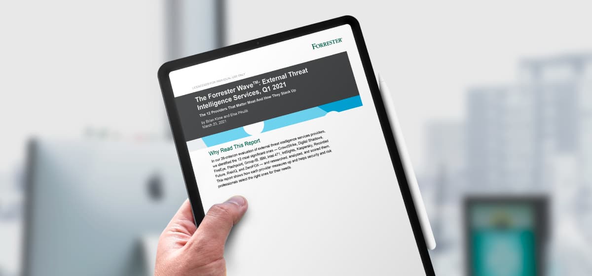 ZeroFox Recognized as Best in Class for Brand Threat Intelligence in Forrester Wave: External Threat Intelligence Services, Q1 2021