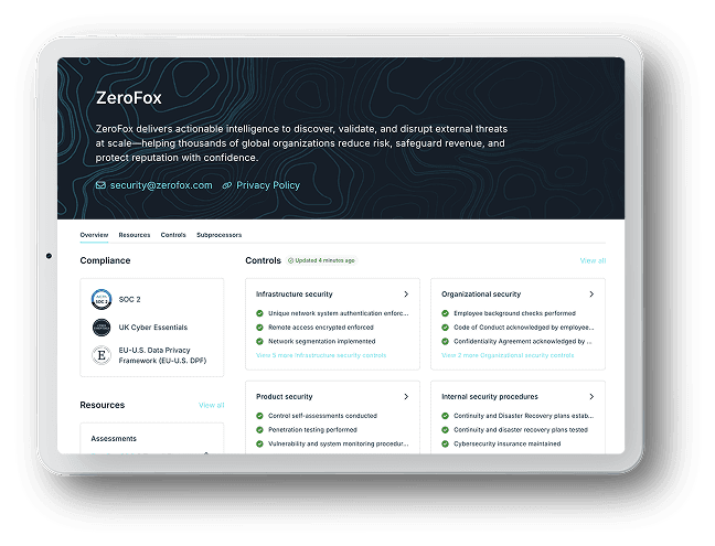 Security and Compliance Built Into Everything We Do
